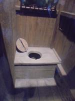 Toilette im Dansker, dem Toilettentrakt der Marienburg