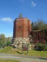 Befestigungsturm am Deutschordensschloss in Sztum