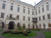 Kromeriz, Innenhof des Schlosses