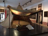 Burg Forchtenstein, Ausstellung: erbeutetes Feldherrenzelt aus den Türkenkriegen