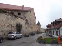 Schloss Windischfeistritz in Slovenska Bistrica, hintere Verteidigungsmauer
