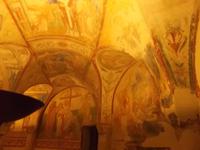 Aquileia, Basilika, Krypta mit erhaltenen Wandmalereien