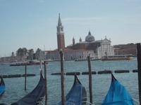 Venedig, Blick vom Markusplatz über den Lido