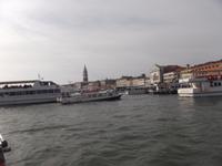 Venedig - während der Heimfahrt vom Boot aus