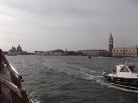 Venedig - während der Heimfahrt vom Boot aus
