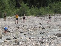 Abkühlung nach langem Anstieg