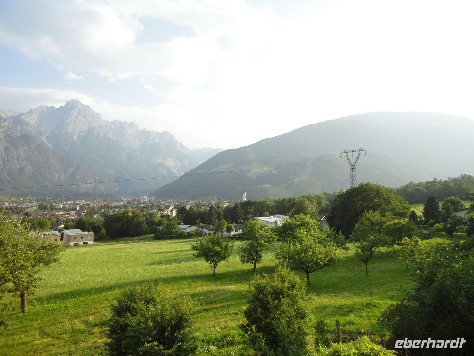 Bergwelt vorm Hotel Haidenhof