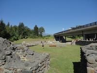 Überbleibsel der römischen Siedlung in Aguntum