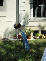 Kunst im Garten eines Hauses, Villach