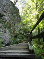 Weg durch die Tscheppaschlucht