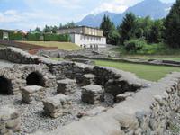 Besichtigung der römischen Ausgrabungen - Aguntum