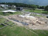 Besichtigung der römischen Ausgrabungen - Aguntum