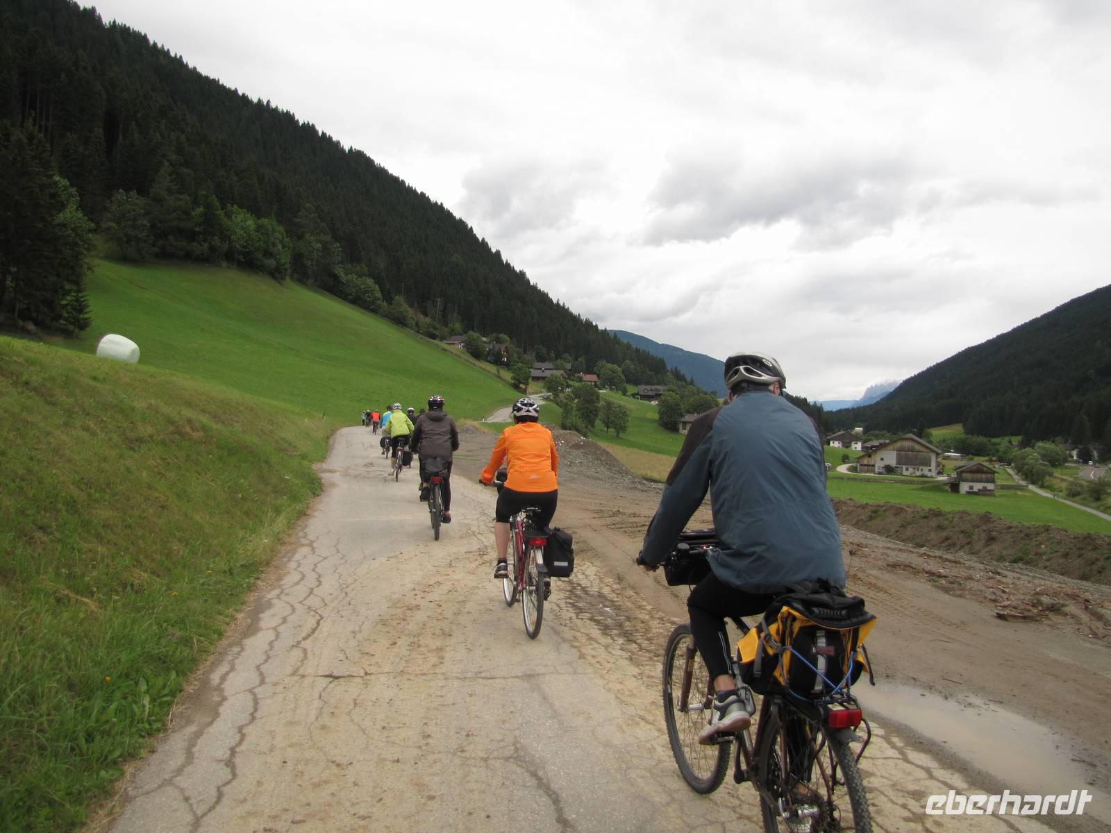 Radtour von Bruneck nach Lienz