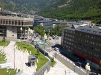 Andorra La Vella - in der Hauptstadt // Blick vom Regierungsgebäude