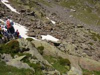Geröllfeldüberquerung // Sandalenweg?