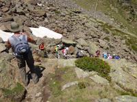 Geröllfeldüberquerung // Sandalenweg?