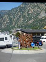 Andorranischer Straßenverkehr