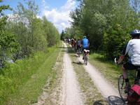 Unsere Radler in Aktion