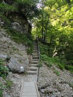 Weg durch die Tscheppaschlucht