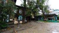 Holzwohnhäuser in Irkutsk