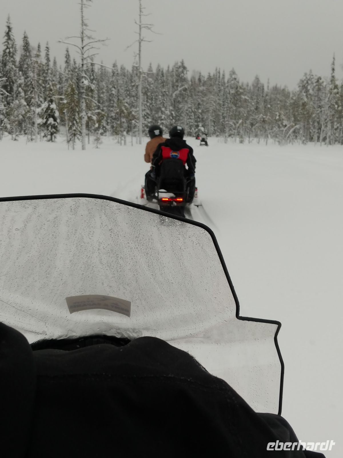 Schneemobil-Fahrt