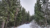 Winterwanderung bei Jyväskylä