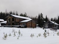 Ruka. Blockhüttendorf