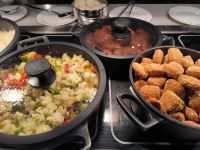 Buffet im Scandic Hotel 