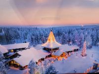 Weihnachtsdorf von oben