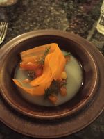 Vorspeise im Hotel Pikku-Syöte - Finnland