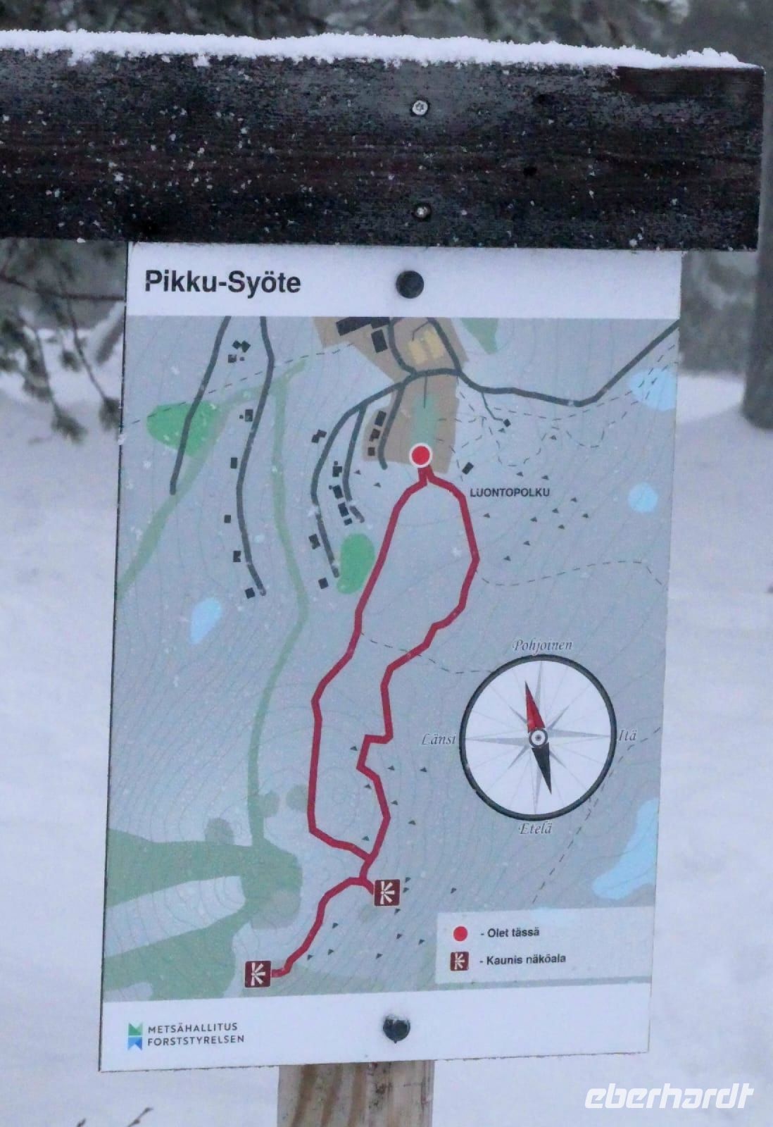 Schneeschuhwanderung in Lappland - Finnland