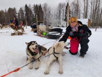 Heike und die Huskies