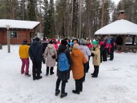 Finnland - auf der Husky-Farm