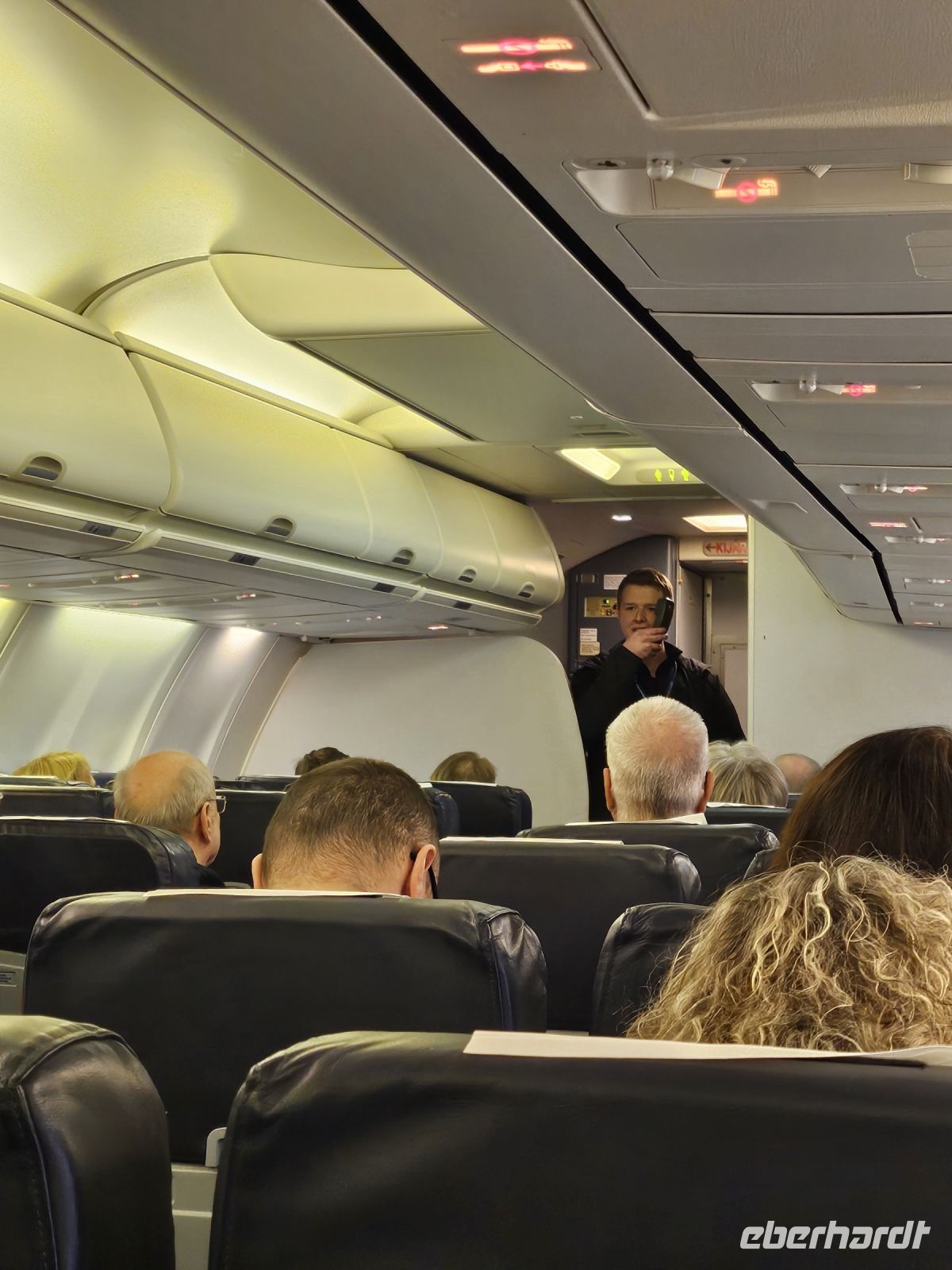 1. Tag - Begrüßung durch RL Sten an Board