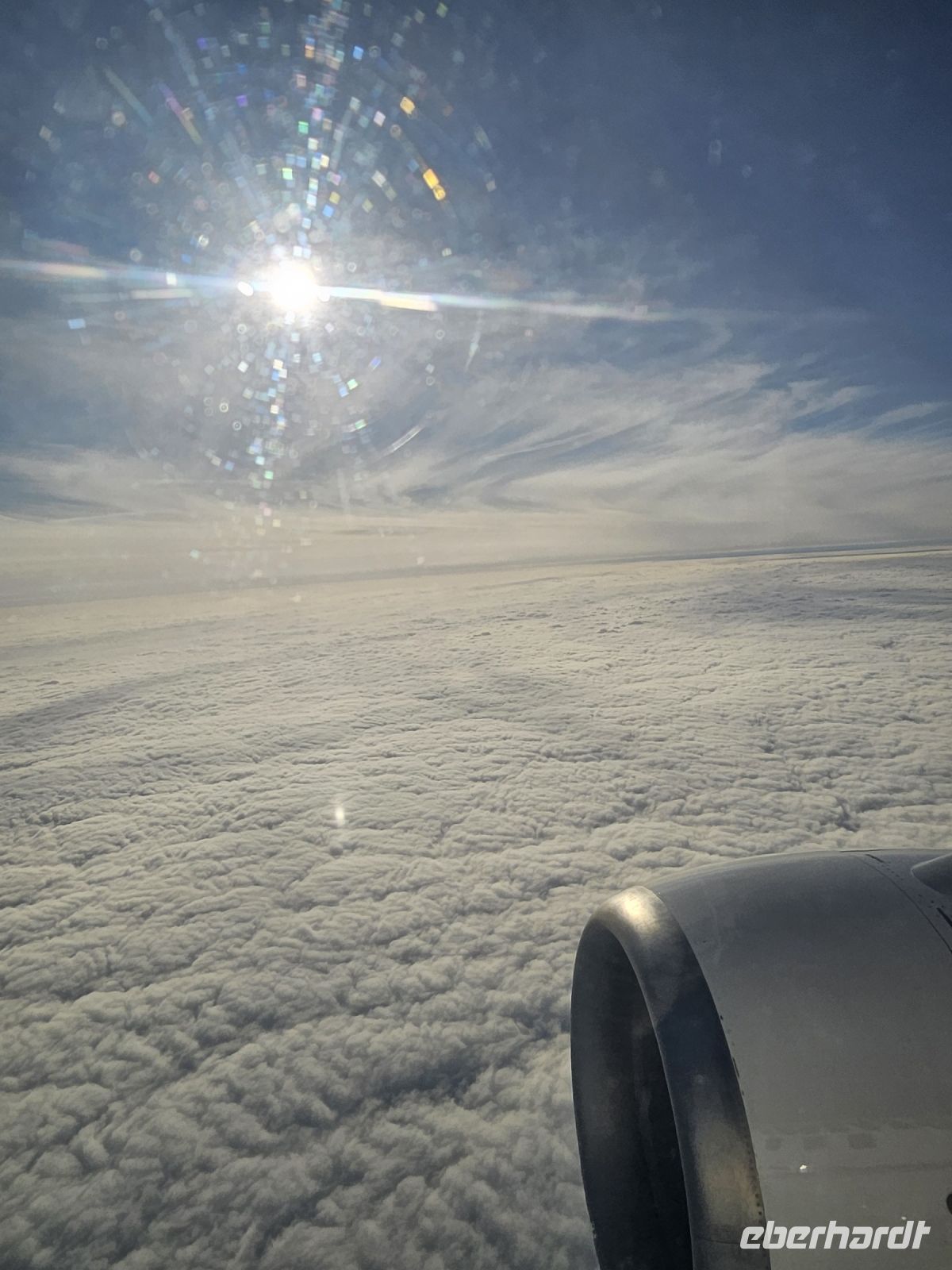 1. Tag - Über den Wolken