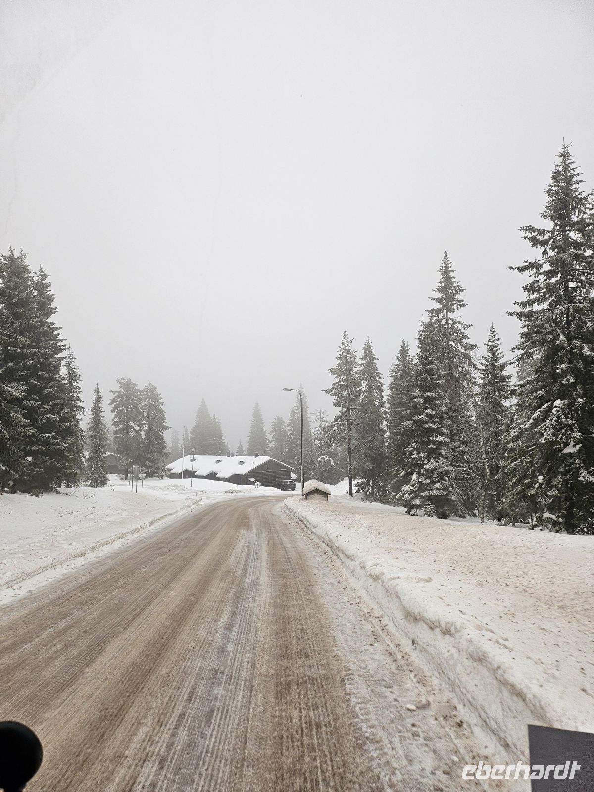 2. Tag - auf verschneiten Straßen durch den Nationalpark
