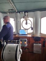 4. Tag - auf der Brücke des Sampo-Eisbrechers