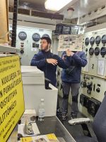 4. Tag - Technikraum des Sampo-Eisbrechers