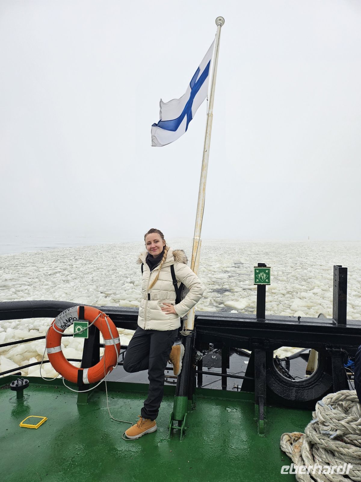 4. Tag - RL Mariele auf dem Sampo-Eisbrecher