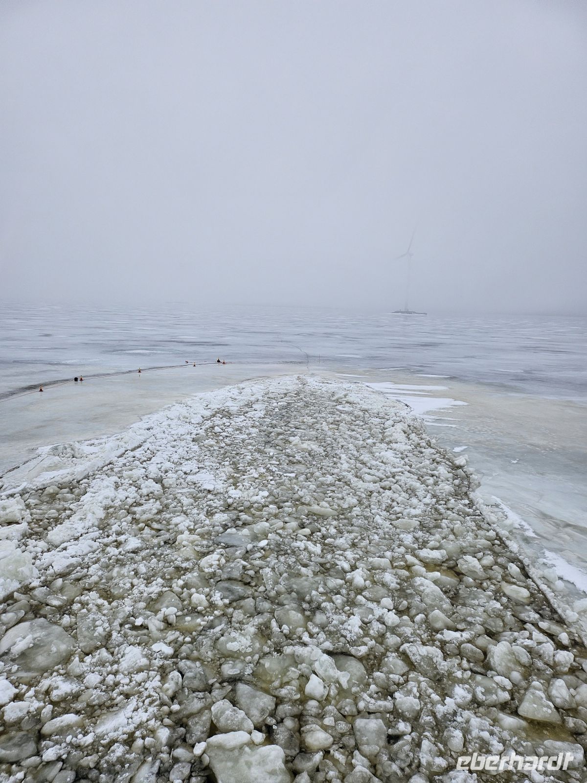 4. Tag - gebrochenes Eis im bottnischen Meerbusen
