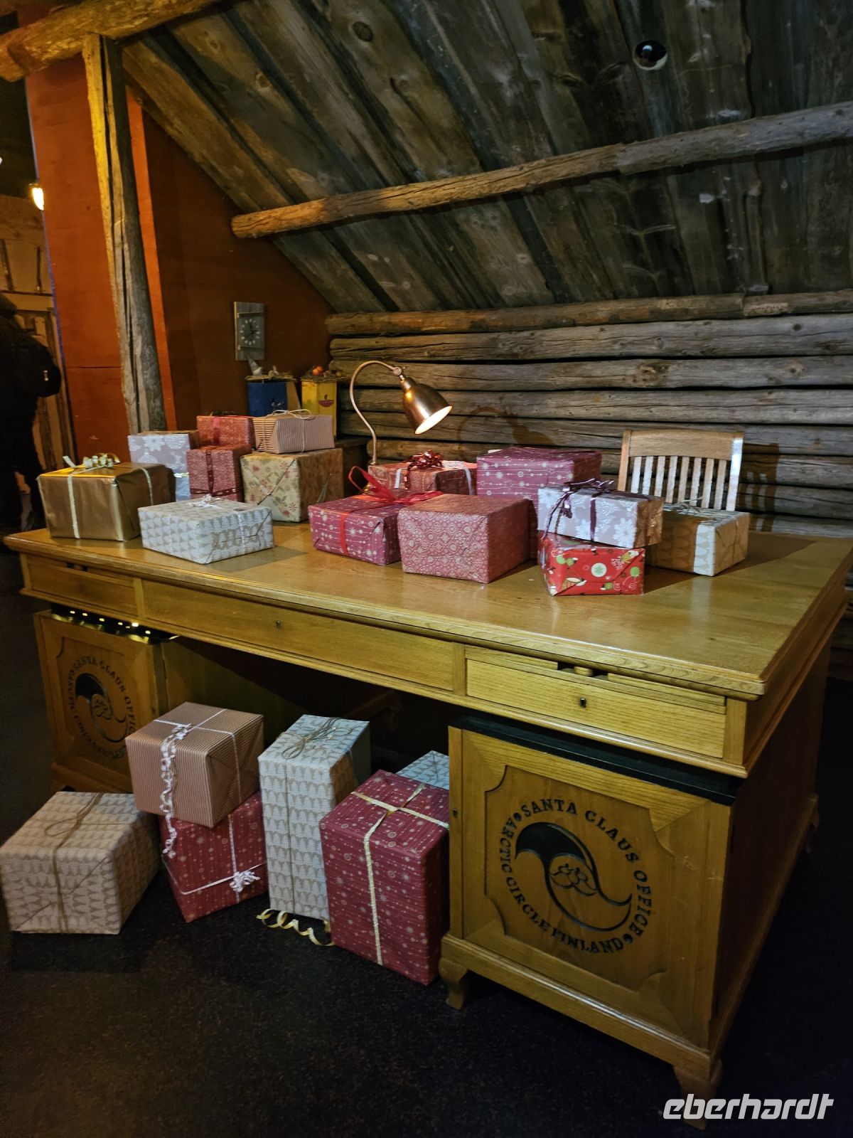 5. Tag - anstehen bei Santa Claus für ein Foto