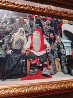 5. Tag - auch andere waren schon hier für das Foto mit Santa Claus 