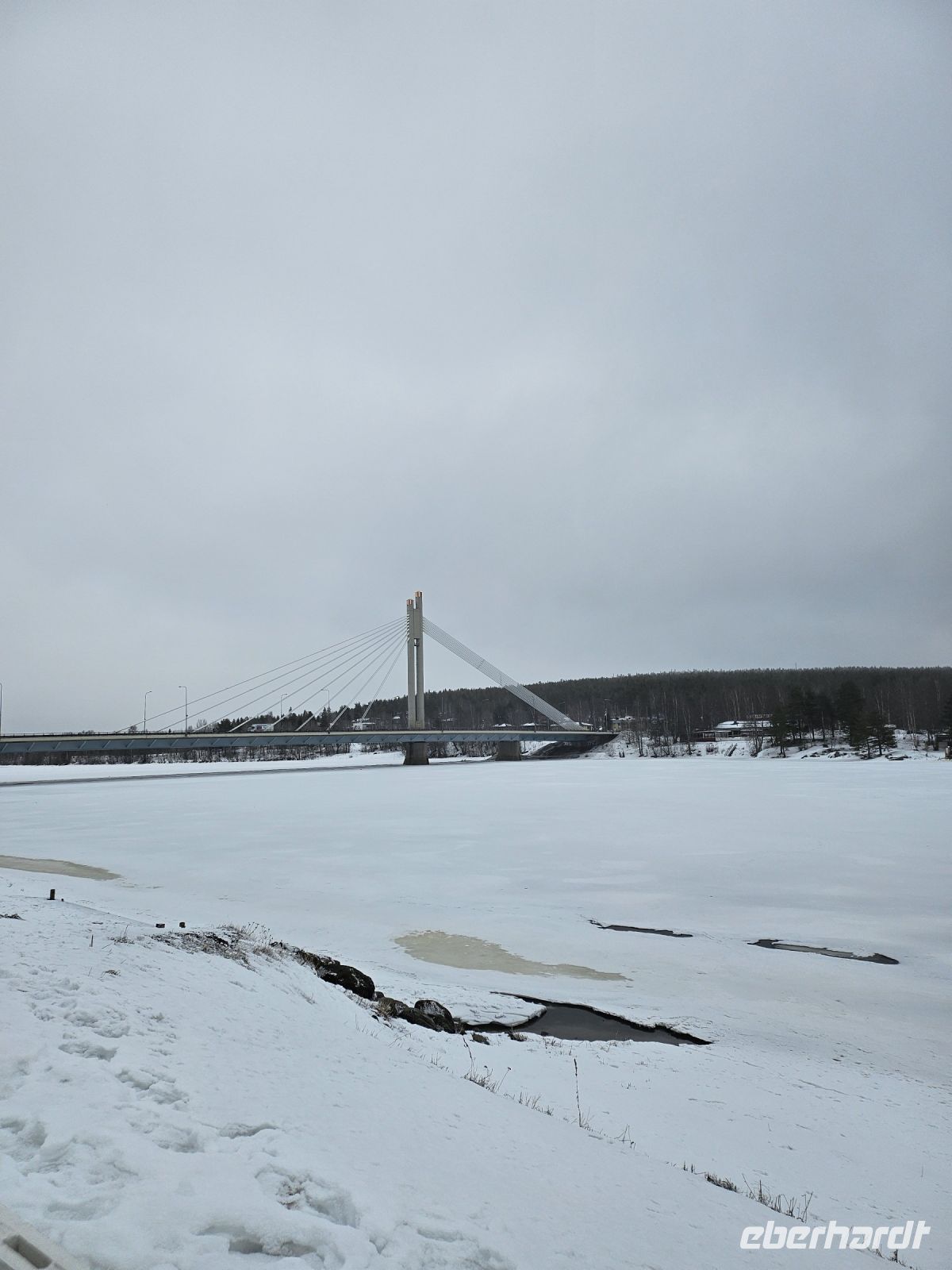 6. Tag - Brücke von Rovaniemi