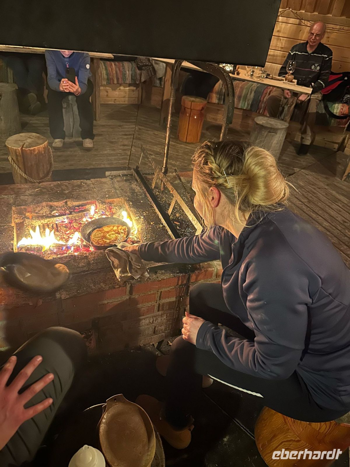 Tag 6 - Pfannkuchen selber machen beim Kota Dinner