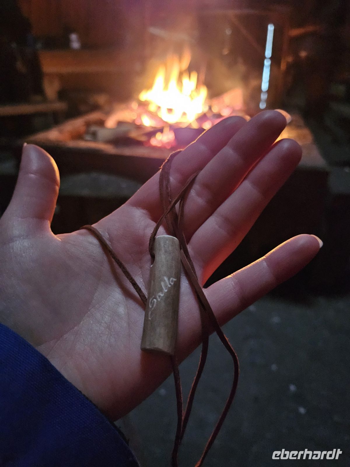 Tag 7 -  Rentiersafari in Salla Glücksamulett