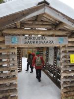 Wanderung im Korouma Canyon - Lappland, Finnland