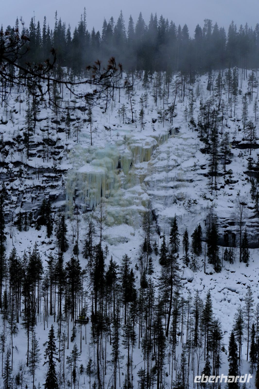 Wanderung im Korouma Canyon - Lappland, Finnland