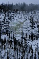 Wanderung im Korouma Canyon - Lappland, Finnland