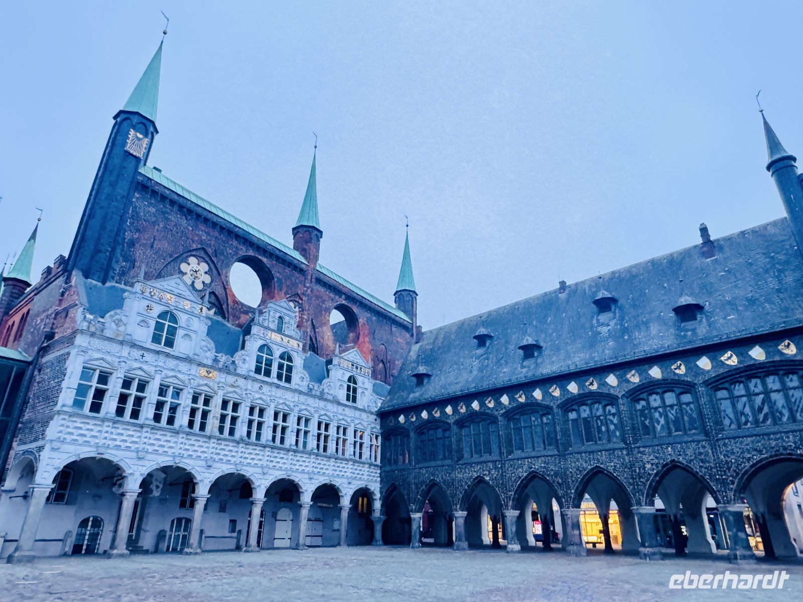 1. Tag - Historisches Rathaus, Lübeck 