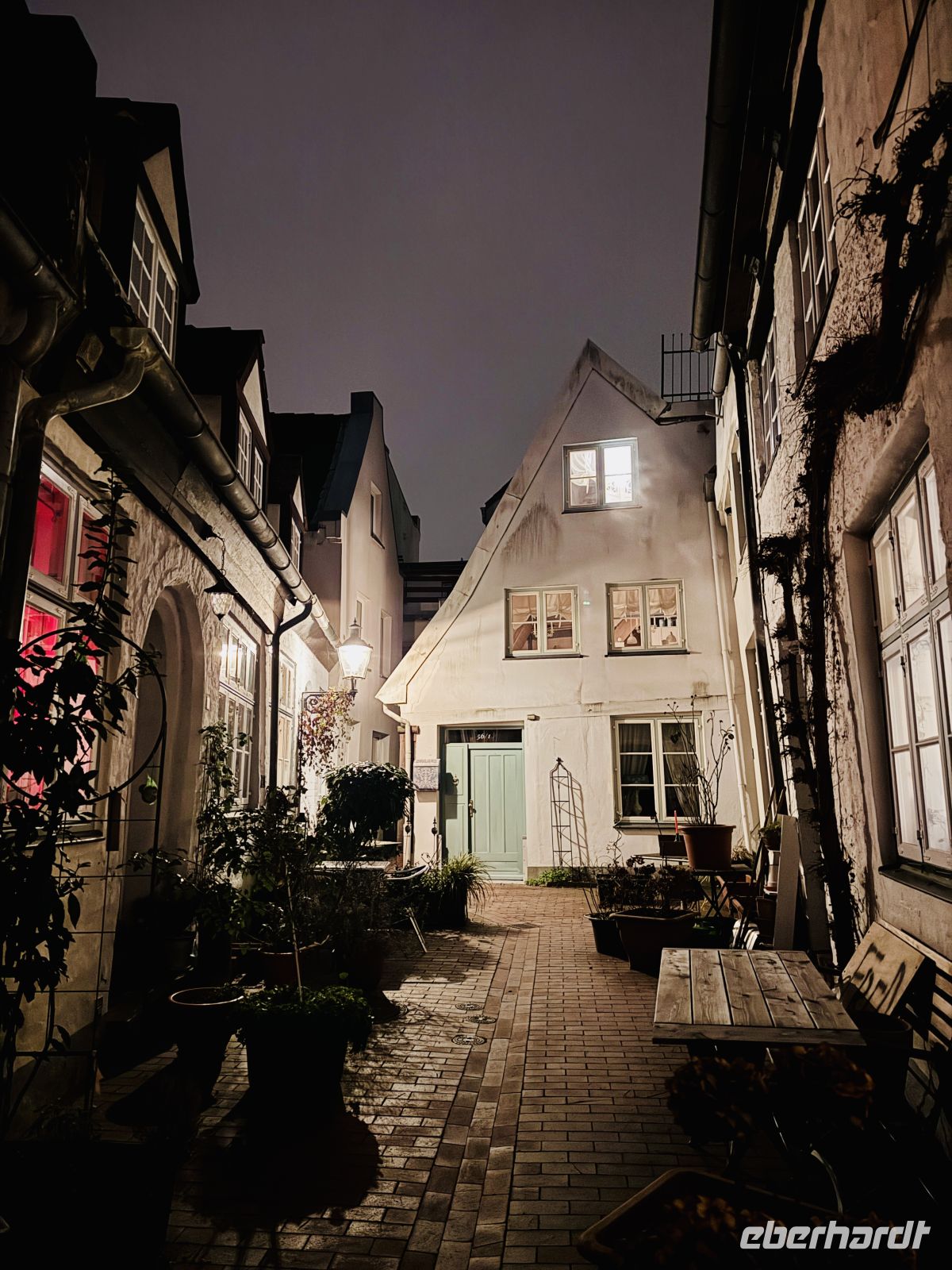 1. Tag - Alte kleine Gasse, Lübeck 